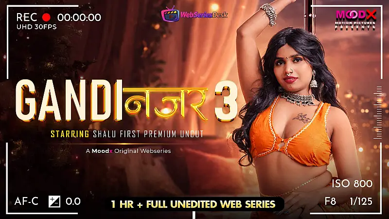 Gandi Najar BTS (E03) MoodX Hot Web Series